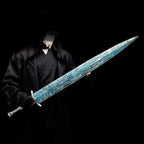 LJ Forge PVC Collectible Holy Moonlight Sword Replica Inspired - Ludwig Cosplay & Display Prop, Decorative Wall Art