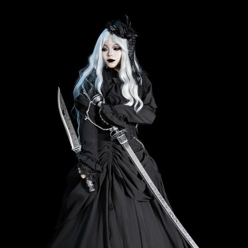 Inspired by Bloodborn — Lady Maria’s Rakuyo  | Not a Weapon | Not Functional | For Cosplay & Decoration Prop (18+ Only)