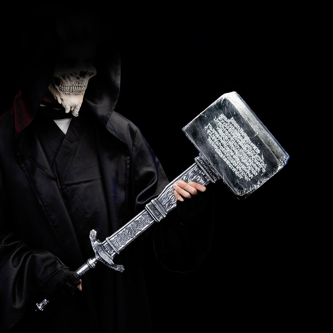 LJ Forge PVC Collectible Replica Inspired - Kirkhammer Cosplay & Display Prop, Decorative Wall Art