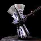 LJ Forge PU Plastic Acrylic Replica Inspired - Thor's Stormbreaker Cosplay & Display Prop, Decorative Wall Art