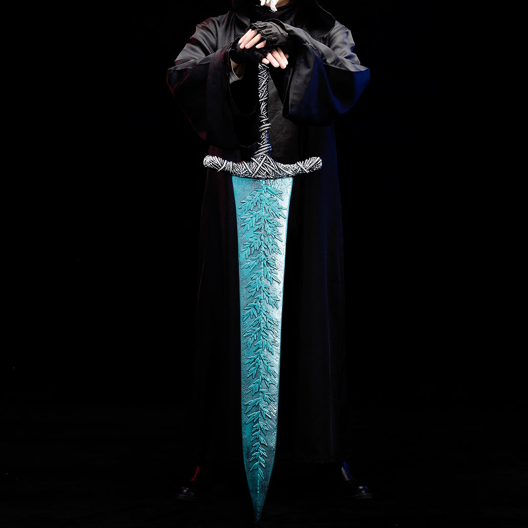 LJ Forge PVC Collectible Replica Inspired - Dark Moon Greatsword  Cosplay & Display Prop, Decorative Wall Art