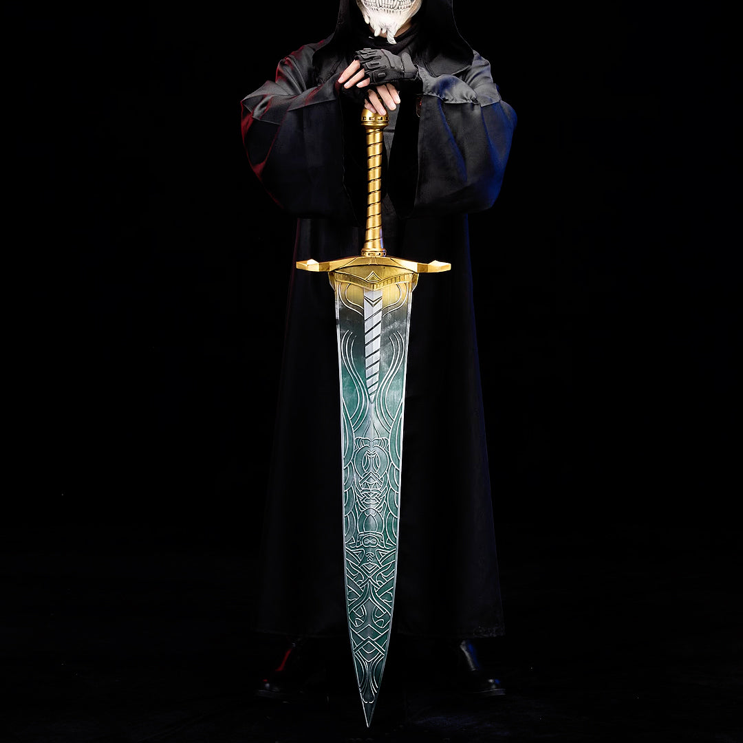 LJ Forge PVC Collectible Replica Inspired - Moonlight Greatsword  Cosplay & Display Prop, Decorative Wall Art
