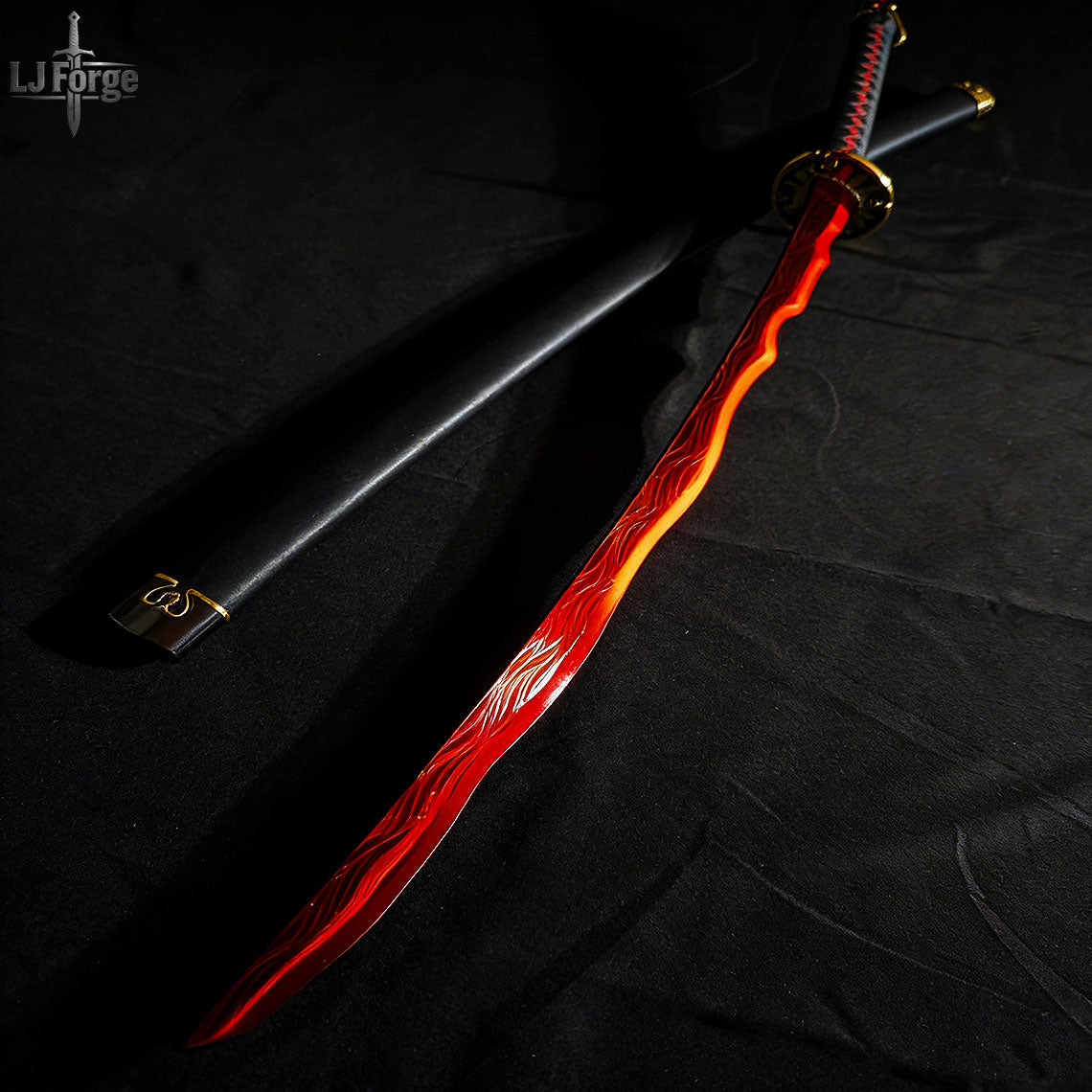 Inspired by Elden Ring — Rivers of Blood Katana  | Not a Weapon | Not Functional | For Cosplay & Decoration Prop (18+ Only)