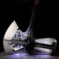 LJ Forge PU Plastic Acrylic Replica Inspired - Thor's Stormbreaker Cosplay & Display Prop, Decorative Wall Art