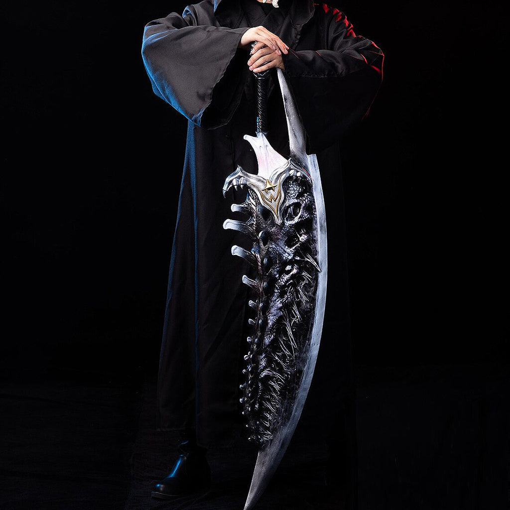 LJ Forge Devil Sword Sparda Replica Inspired - DMC  PVC Construction Cosplay & Display Prop, Not a Weapon