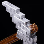 LJ Forge PVC Sammler-Replik inspiriert – Pixelige Spitzhacken-Cosplay- und Ausstellungs-Requisite, dekorative Wandkunst