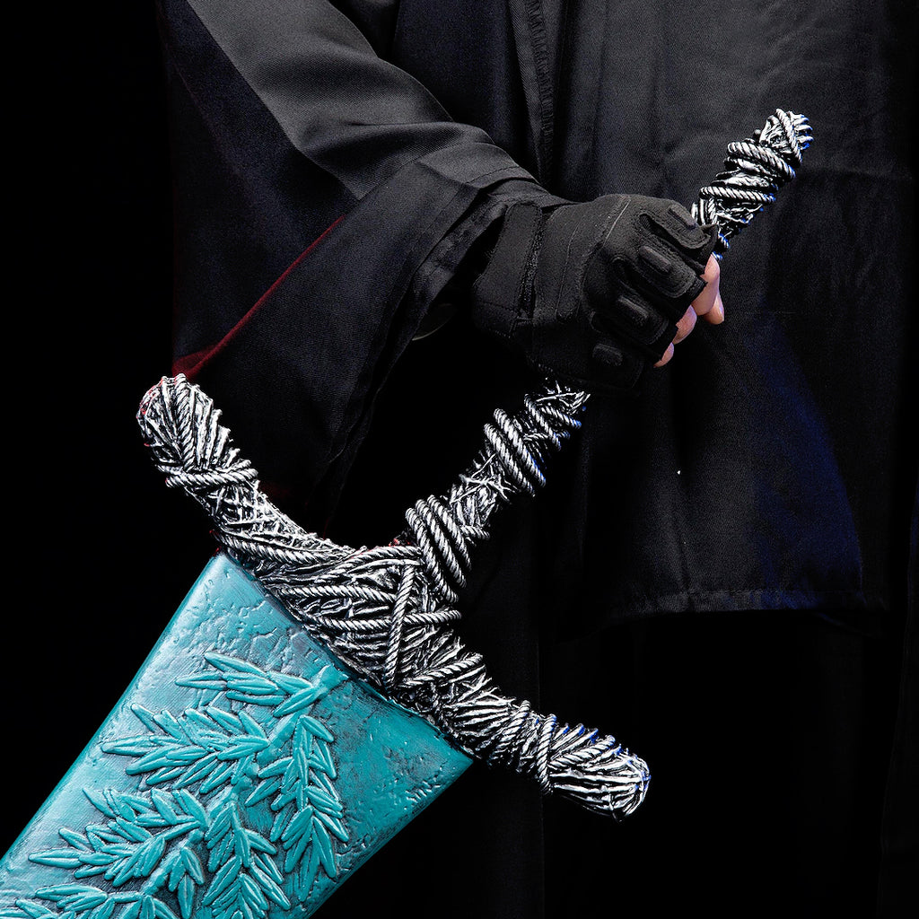 LJ Forge PVC Collectible Replica Inspired - Dark Moon Greatsword  Cosplay & Display Prop, Decorative Wall Art