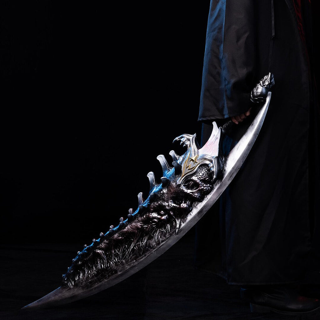 LJ Forge Devil Sword Sparda Replica Inspired - DMC  PVC Construction Cosplay & Display Prop, Not a Weapon