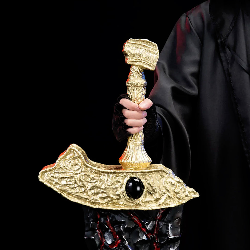 LJ Forge PVC Collectible Replica Inspired - Maliketh's Black Blade Cosplay & Display Prop, Decorative Wall Art