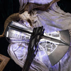 LJ Forge PU Plastic Acrylic Replica Inspired - Thor's Stormbreaker Cosplay & Display Prop, Decorative Wall Art