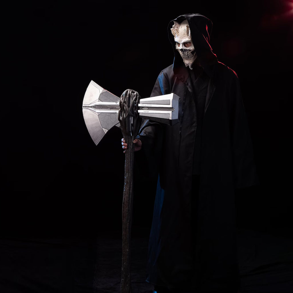 LJ Forge PU Plastic Acrylic Replica Inspired - Thor's Stormbreaker Cosplay & Display Prop, Decorative Wall Art