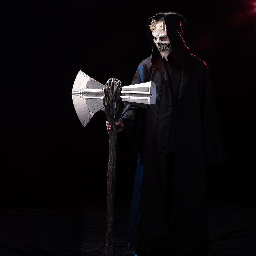 LJ Forge PU Plastic Acrylic Replica Inspired - Thor's Stormbreaker Cosplay & Display Prop, Decorative Wall Art