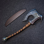 LJ Forge PVC Collectible  Replica Inspired - Gorehowl Axe, Cosplay  & Display Prop, Decorative Wall Art