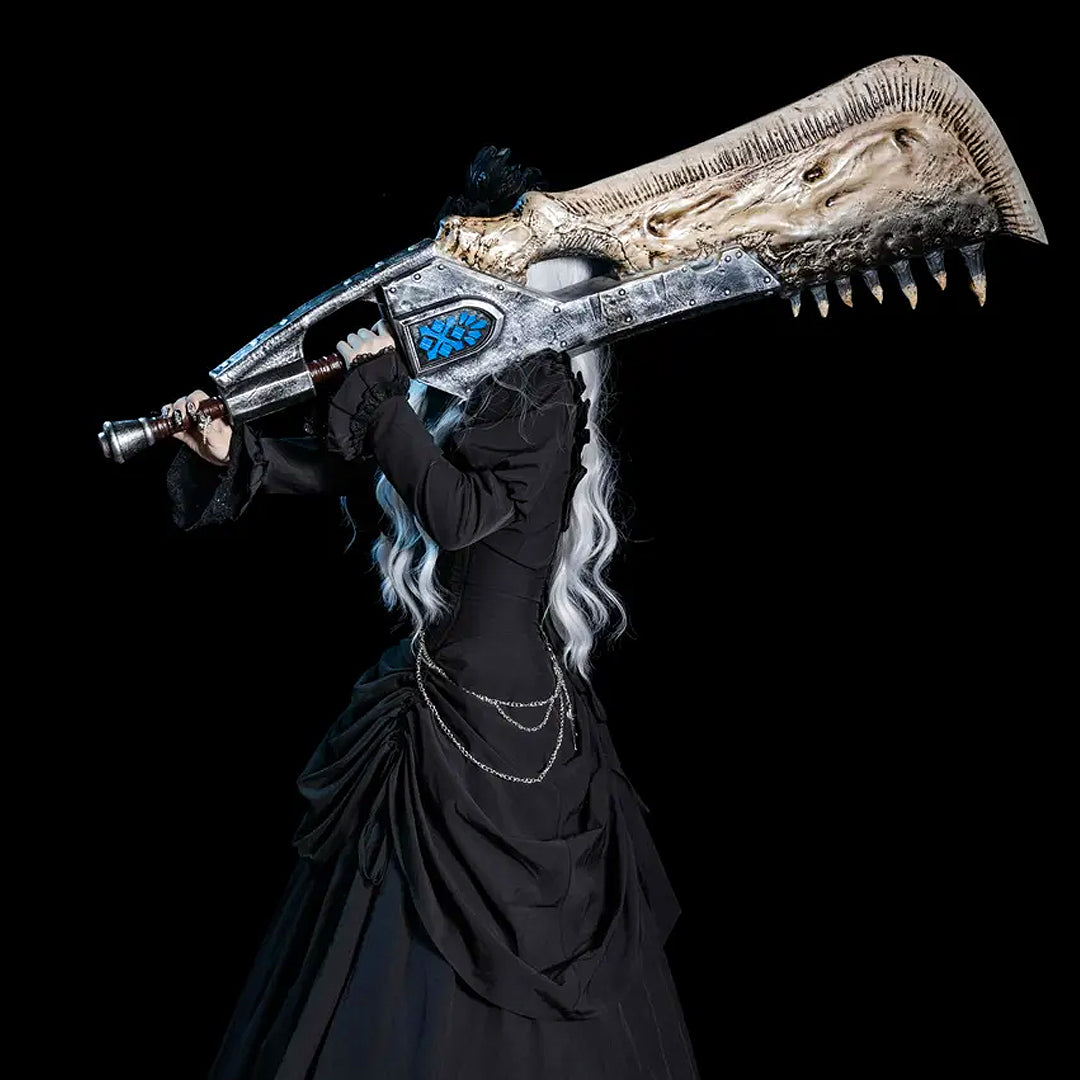 LJ Forge PVC Collectible Replica - Inspired Giant Jawblade, For Display, Premium Collectible,  Decorative Wall Art