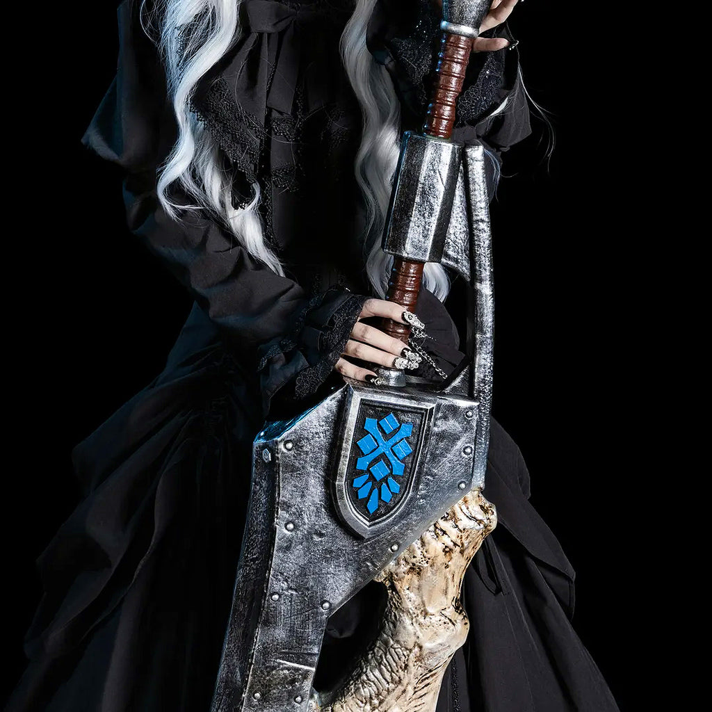 LJ Forge PVC Collectible Replica - Inspired Giant Jawblade, For Display, Premium Collectible,  Decorative Wall Art