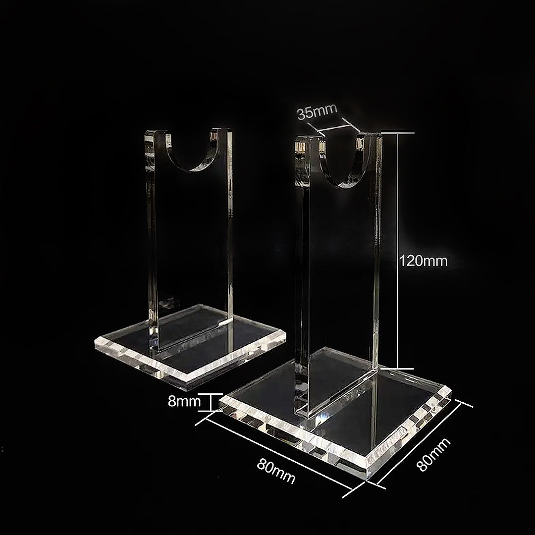 Acryl Zwaard Display Stand Enkel - Transparant Sword Holder 6.75x24x7.95cm Voor Katana En Collectibles